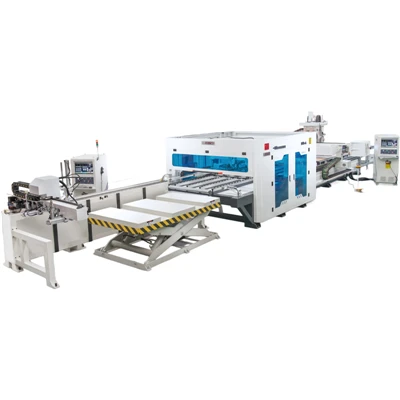 Nesting CNC router